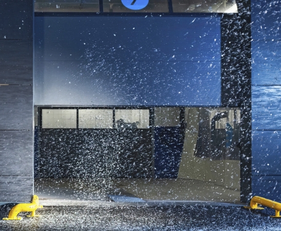 Панорамные ворота AluTherm в Хадыженске