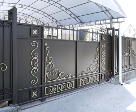 Металлические ворота в Хадыженске