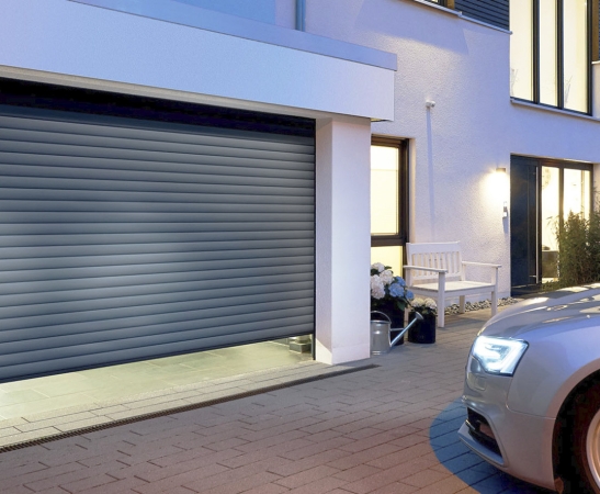 Ворота из роллетного профиля в Хадыженске