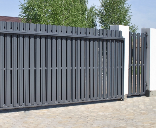 Ворота из штакетника в Хадыженске