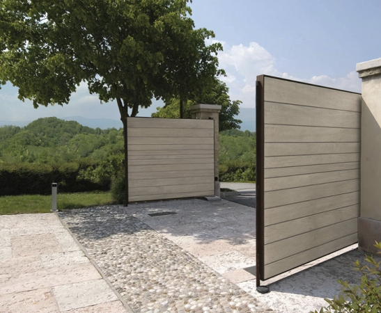 Въездные ворота в Хадыженске